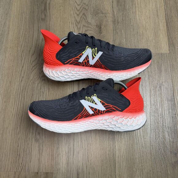 New Balance Fresh Foam 1080v10 Shoes Mens Size 11.5 Gray Red Running M1080M10